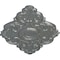 Ekena Millwork Piedmont Ceiling Medallion, Hand-Painted Platinum, 37"W x 26"H x 1 3/8"P CM37X26PEPLS - alternate 4